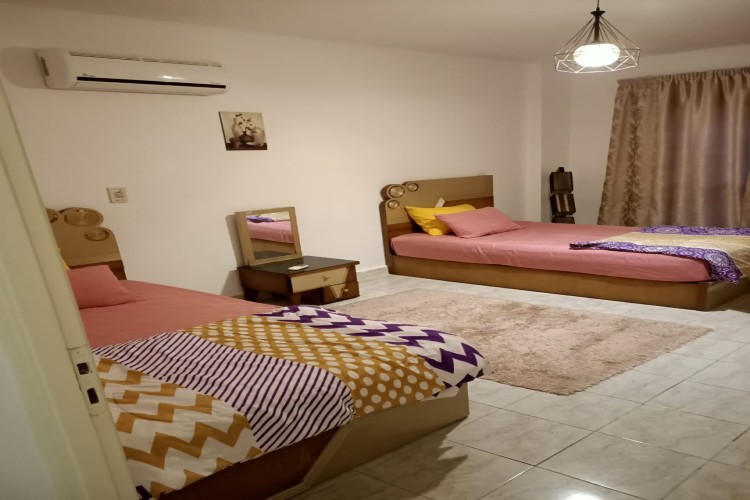  Furnished Apartment With a Garden-Al Rehab City 